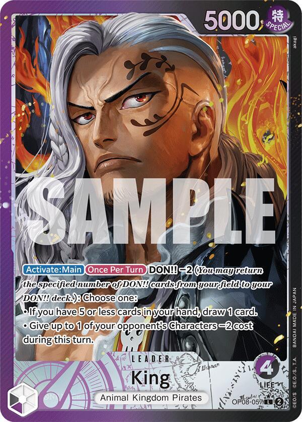 King (057) (Parallel) - One Piece Card Game