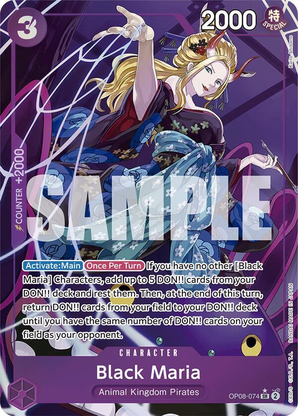 Black Maria (Parallel) - One Piece Card Game