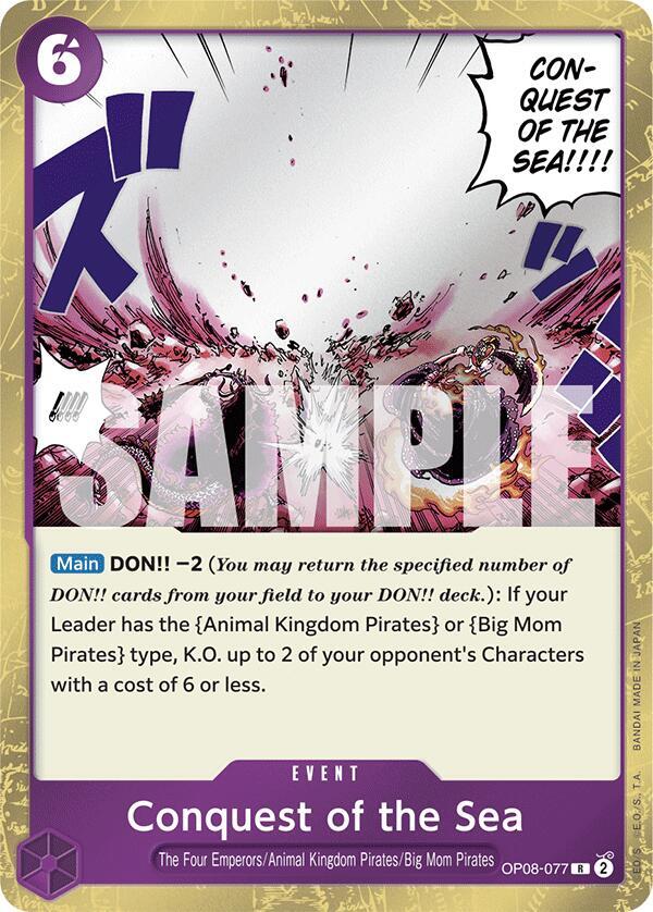 Conquest of the Sea - One Piece Card Game