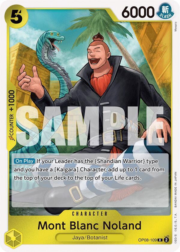 Mont Blanc Noland - One Piece Card Game