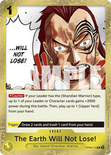 The Earth Will Not Lose! - One Piece Card Game