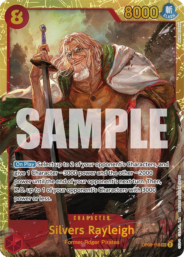 Silvers Rayleigh - One Piece Card Game