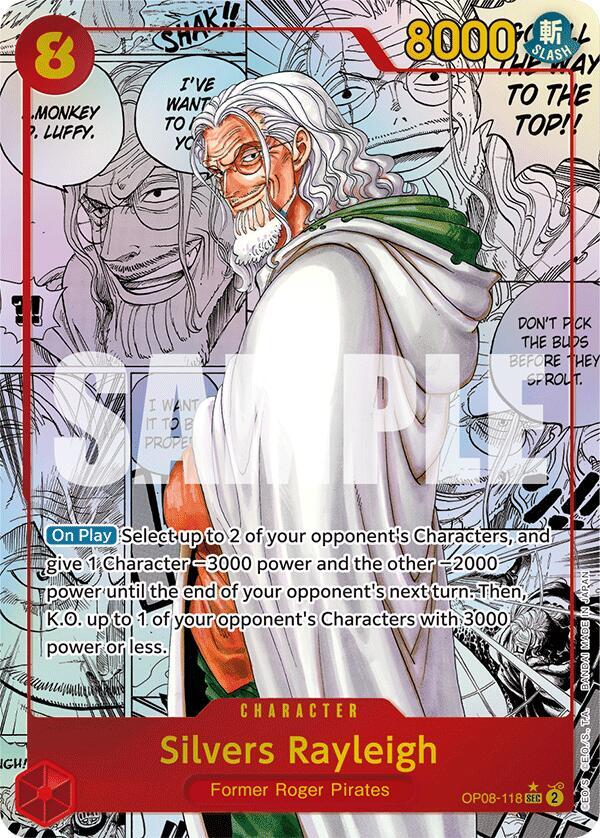 Silvers Rayleigh (Parallel) (Manga) - One Piece Card Game