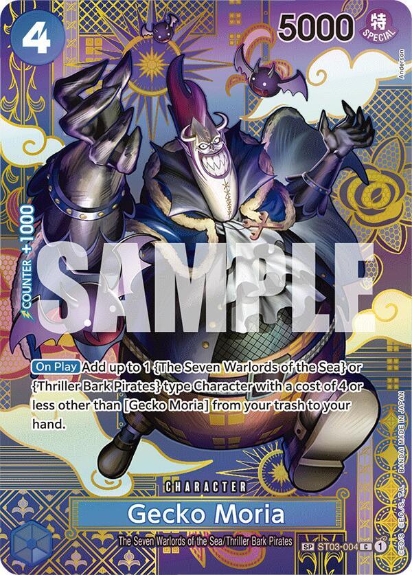 Gecko Moria (SP) - One Piece Card Game