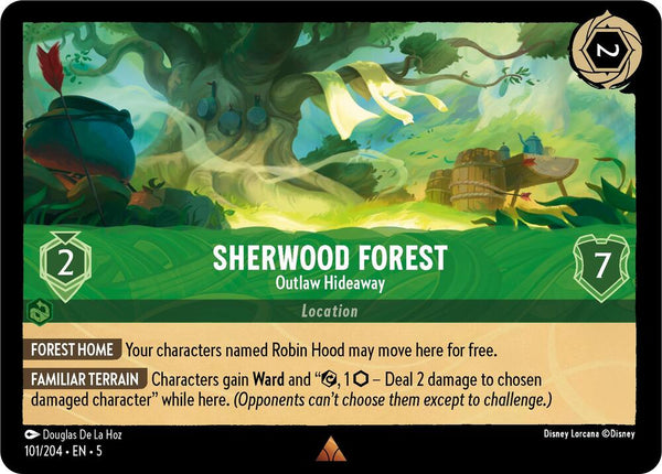 Sherwood Forest - Outlaw Hideaway - Disney Lorcana