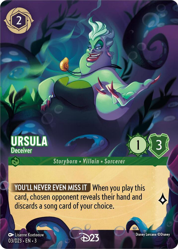 Ursula - Deceiver - Disney Lorcana