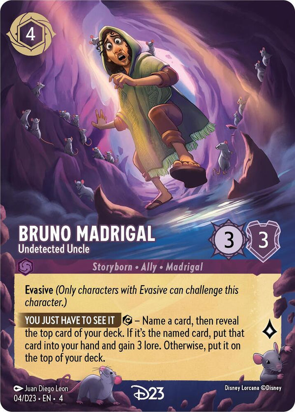 Bruno Madrigal - Undetected Uncle - Disney Lorcana