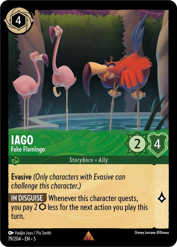 Iago - Fake Flamingo - Disney Lorcana