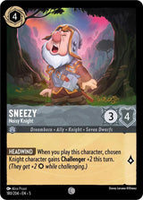 Sneezy - Noisy Knight - Disney Lorcana