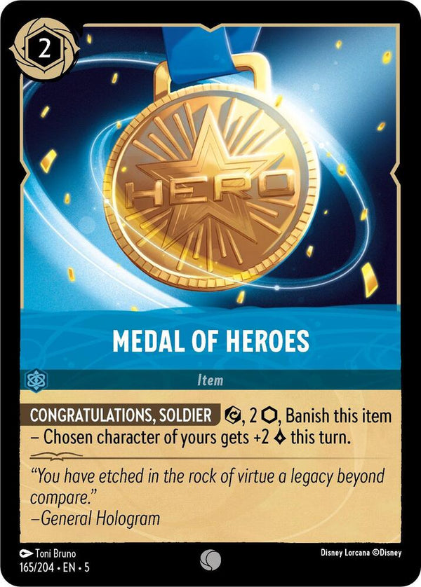 Medal of Heroes - Disney Lorcana
