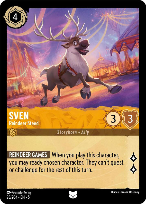 Sven - Reindeer Steed - Disney Lorcana