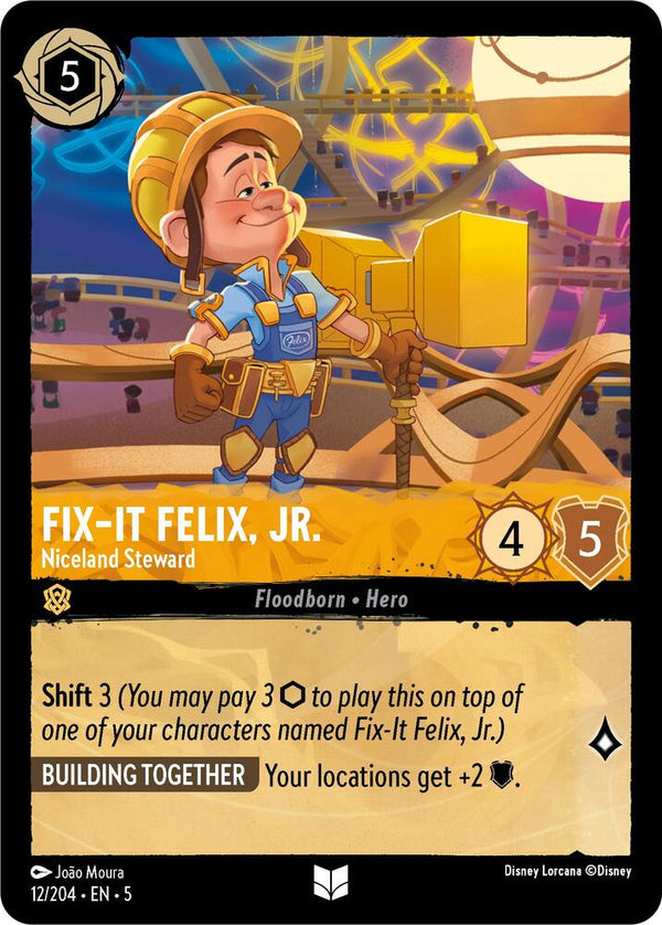 Fix-It Felix, Jr. - Niceland Steward - Disney Lorcana