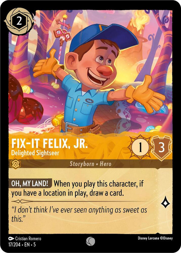 Fix-It Felix, Jr. - Delighted Sightseer - Disney Lorcana