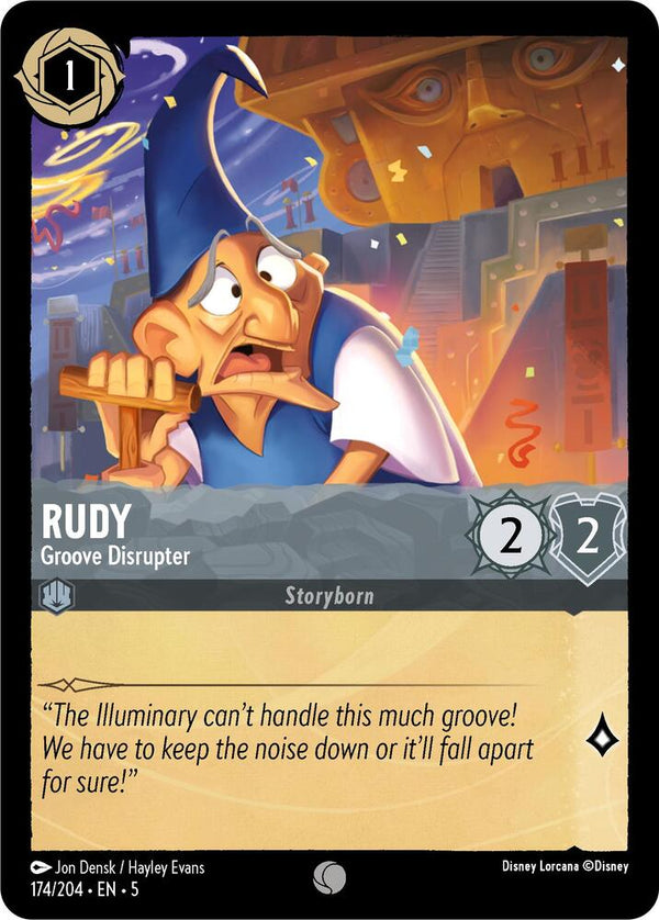 Rudy - Groove Disrupter - Disney Lorcana