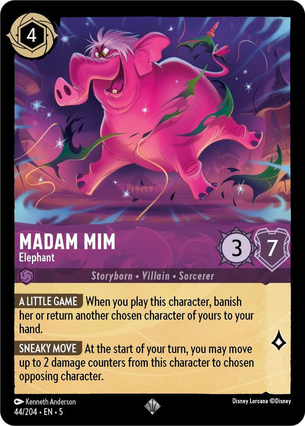Madam Mim - Elephant - Disney Lorcana