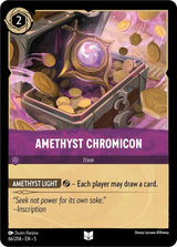 Amethyst Chromicon - Disney Lorcana