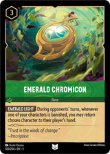 Emerald Chromicon - Disney Lorcana