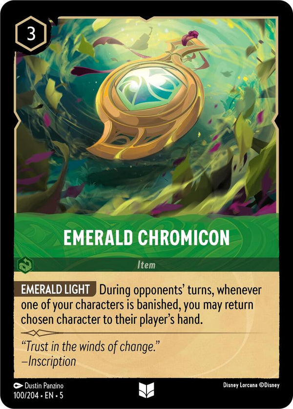 Emerald Chromicon - Disney Lorcana