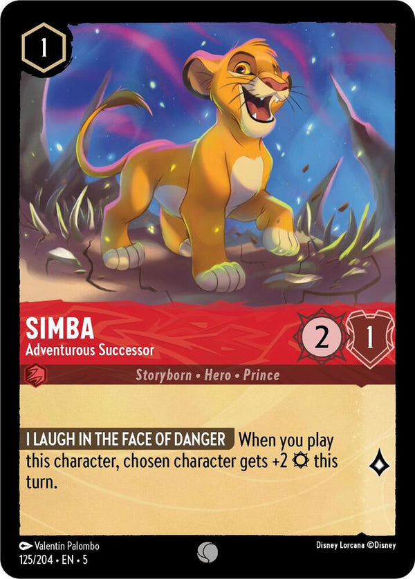 Simba - Adventurous Successor - Disney Lorcana