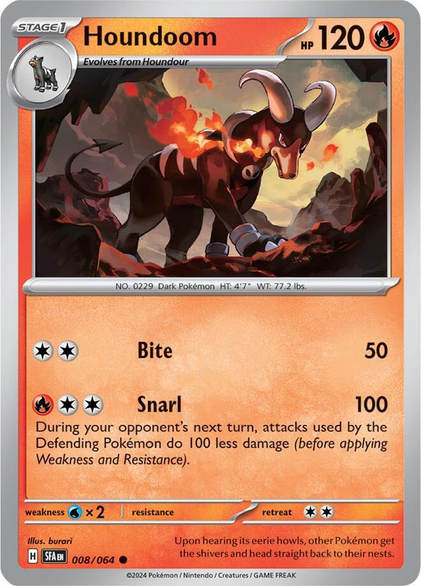 Houndoom - 008/064 - Pokémon