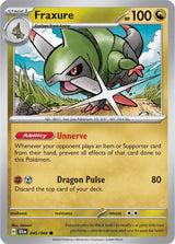 Fraxure - 045/064 - Pokémon