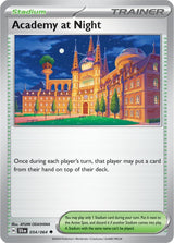 Academy at Night - Pokémon