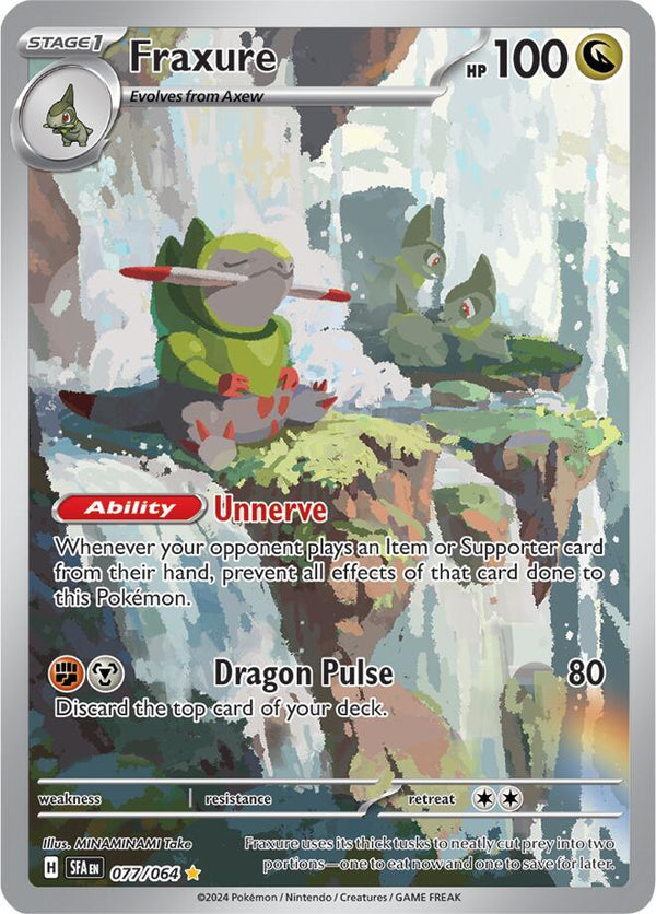 Fraxure - 077/064 - Pokémon