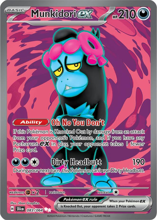 Munkidori ex - 083/064 - Pokémon
