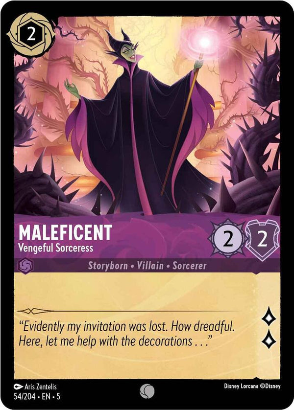 Maleficent - Vengeful Sorceress - Disney Lorcana