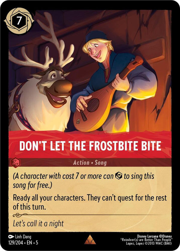 Don't Let the Frostbite Bite - Disney Lorcana