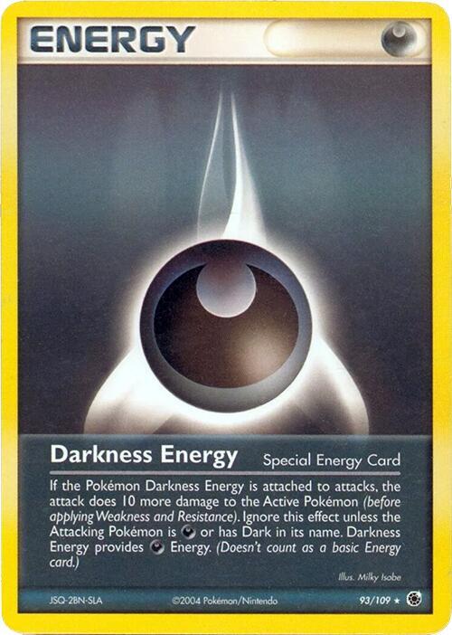Darkness Energy (Special) - 93/109 (No E-Reader) - Pokémon