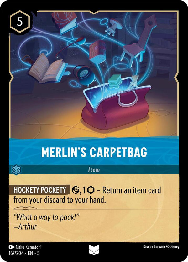 Merlin's Carpetbag - Disney Lorcana