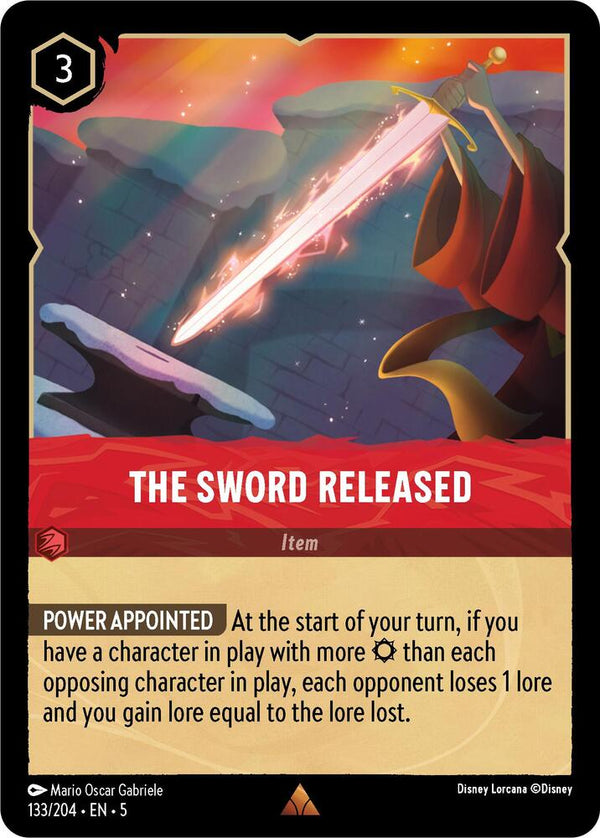 The Sword Released - Disney Lorcana