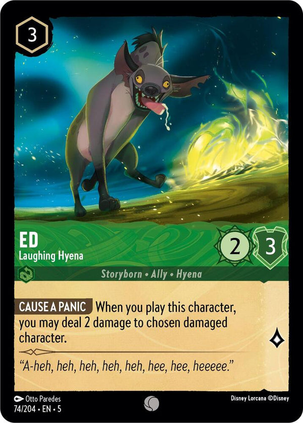 Ed - Laughing Hyena - Disney Lorcana