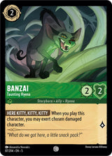 Banzai - Taunting Hyena - Disney Lorcana