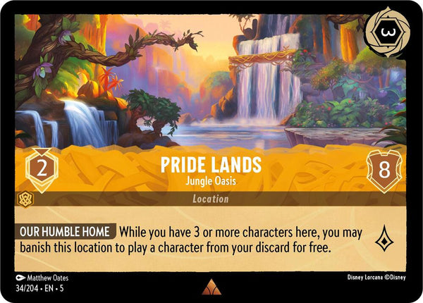 Pride Lands - Jungle Oasis - Disney Lorcana