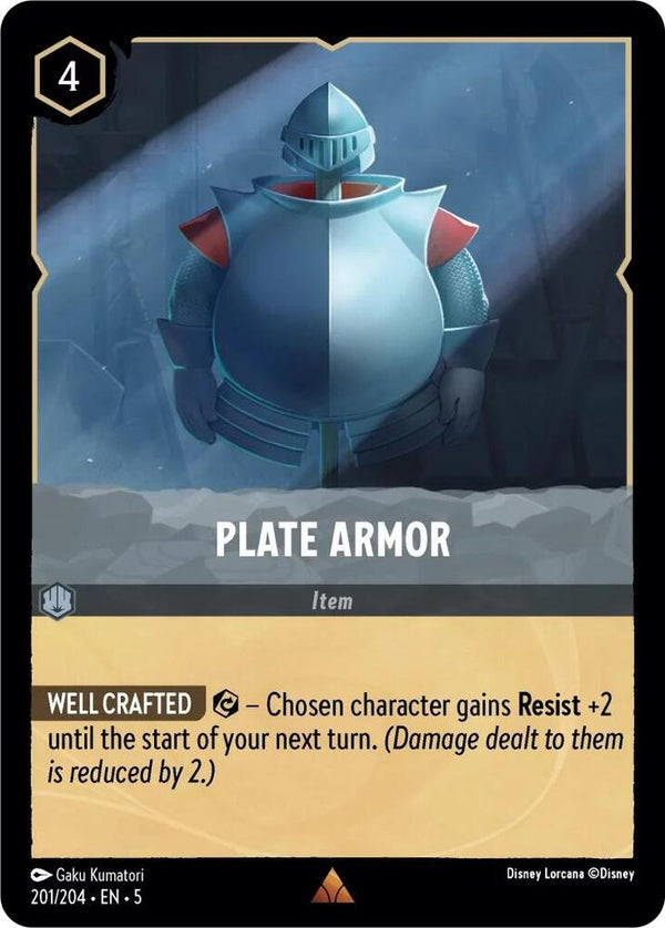 Plate Armor - Disney Lorcana