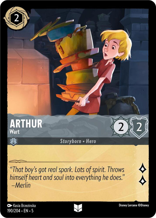 Arthur - Wart - Disney Lorcana