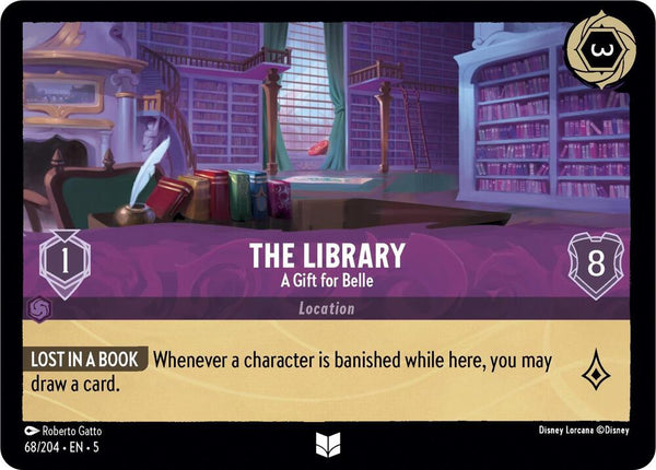 The Library - A Gift for Belle - Disney Lorcana