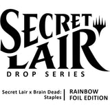 Secret Lair Drop: Secret Lair x Brain Dead: Staples - Rainbow Foil Edition - Magic: The Gathering