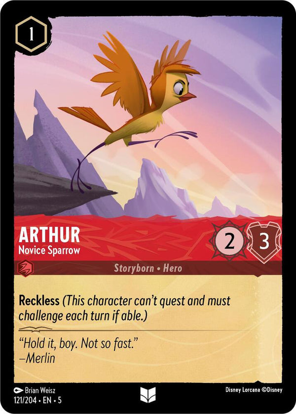 Arthur - Novice Sparrow - Disney Lorcana