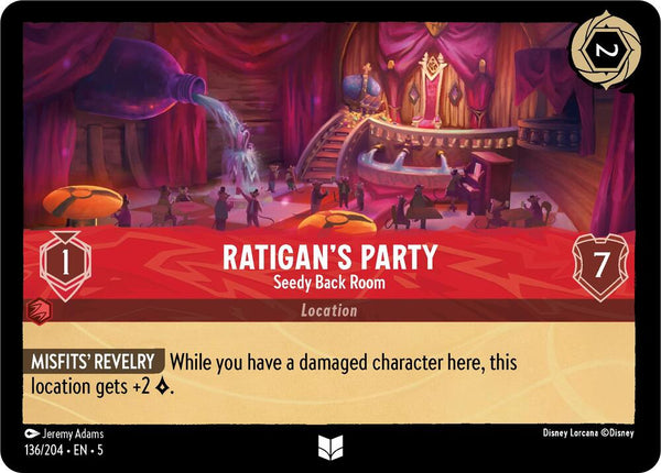 Ratigan's Party - Seedy Back Room - Disney Lorcana