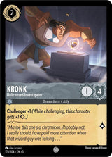 Kronk - Unlicensed Investigator - Disney Lorcana