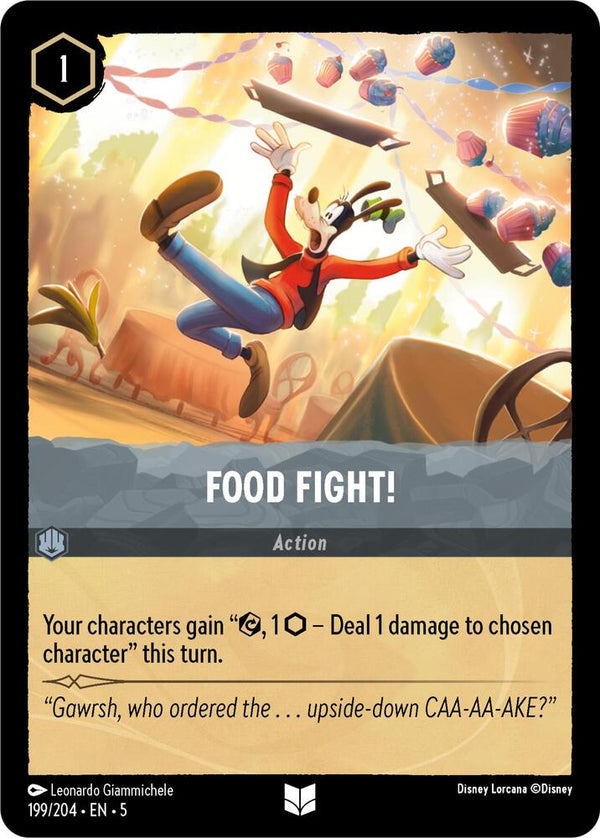 Food Fight! - Disney Lorcana