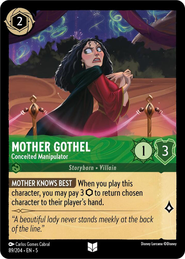 Mother Gothel - Conceited Manipulator - Disney Lorcana