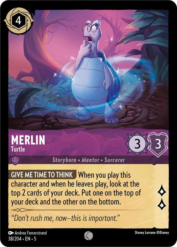 Merlin - Turtle - Disney Lorcana
