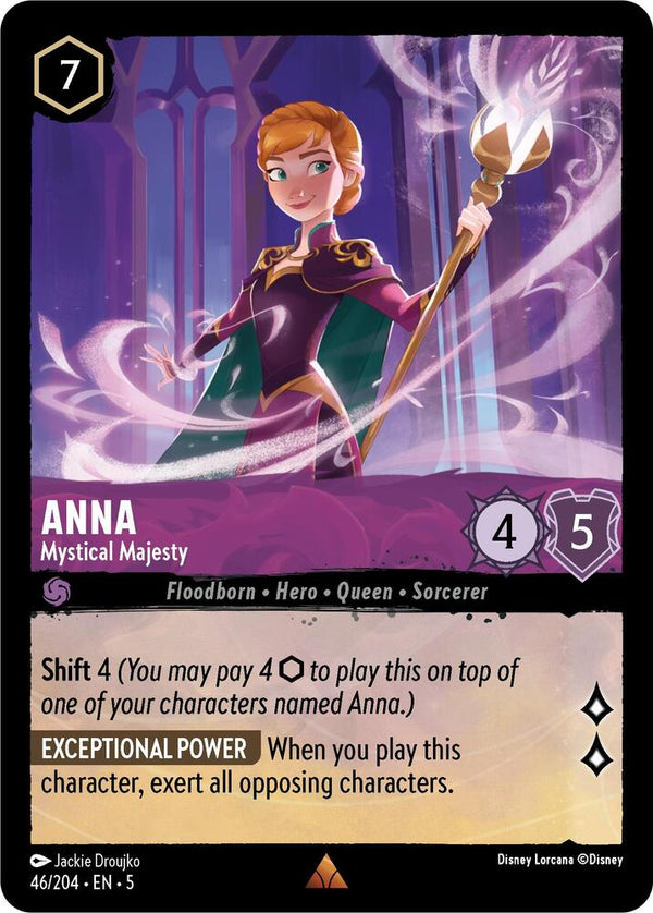 Anna - Mystical Majesty - Disney Lorcana