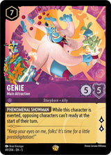 Genie - Main Attraction - Disney Lorcana