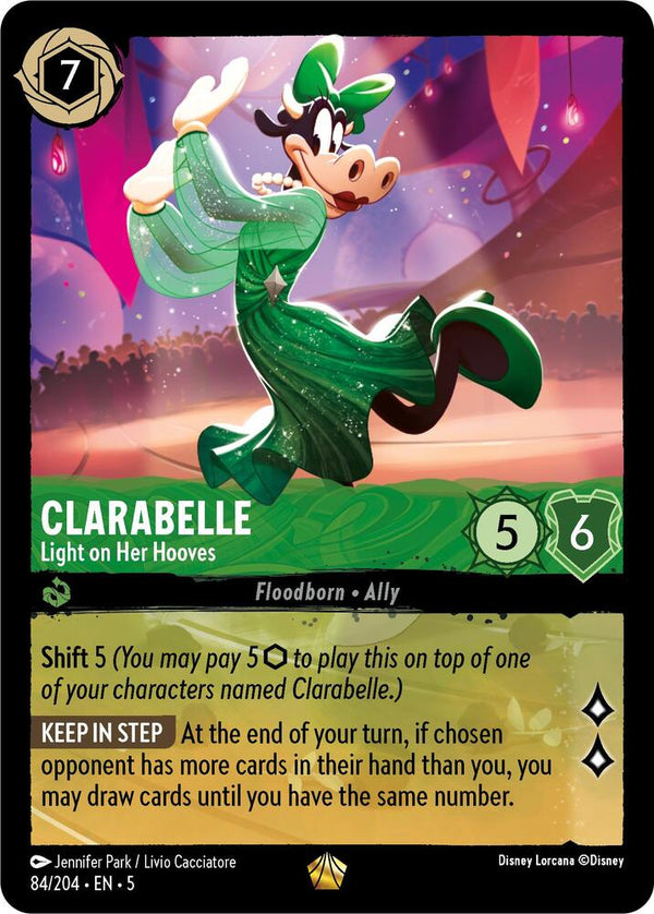 Clarabelle - Light on Her Hooves - Disney Lorcana