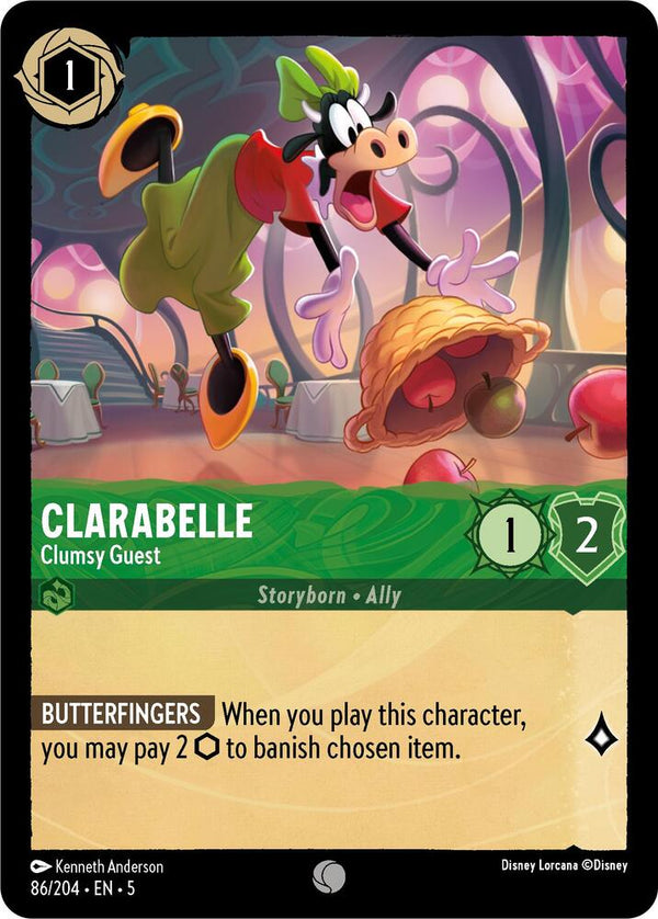 Clarabelle - Clumsy Guest - Disney Lorcana